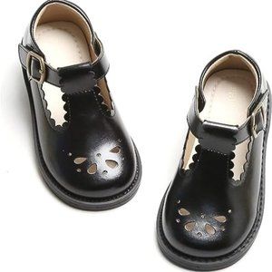 Toddler Girl Mary Jane Dress Shoes-Little Girl School Uniform Shoes